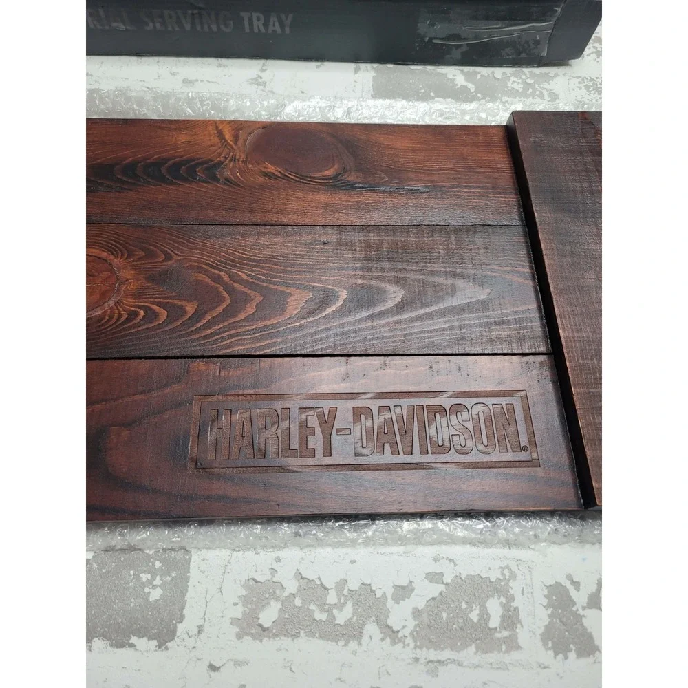 NIB‎ Harley Davidson Industrial Serving Tray NEW